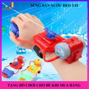 SúngBắn Nước Đeo Tay, Kiểu Máy Bắn Tơ Người Nhện, Đồ Chơi Trẻ Em