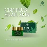 HemMood CBD Plus+ Snail Skin Cream Whitening &amp; Nourishing 30g ซีบีดีพลัส สเนล สกินครีม ไวท์เทนนิ่ง แอนด์นัวริชชิ่ง