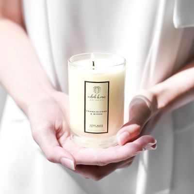 MHOB KWAN Small Size Soy Candle 130g / เทียนหอมไขถั่วเหลือง ขนาด 130g - 1 ไส้เทียน