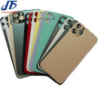 10Pcs Battery Cover Big Large Camera Hole Rear Door For Iphone 11 Pro Max Back Glass Replacement