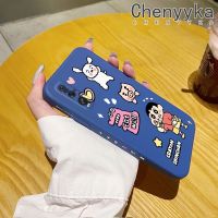 เคส Chenyyyka สำหรับออปโป้ไฟนด์ X2 Pro ลายการ์ตูนสีเทียนหน้าแข้งดีไซน์ใหม่บางสวยงามปกป้องขอบสี่เหลี่ยมเคสนิ่มเคสปลอกซิลิโคนกันกระแทก