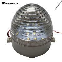 Zusen ไฟ Led สีขาว TB60V 12V 24V 110V 220V ไฟเตือนสัญญาณไฟสัญญาณเตือนภัยขนาดเล็ก