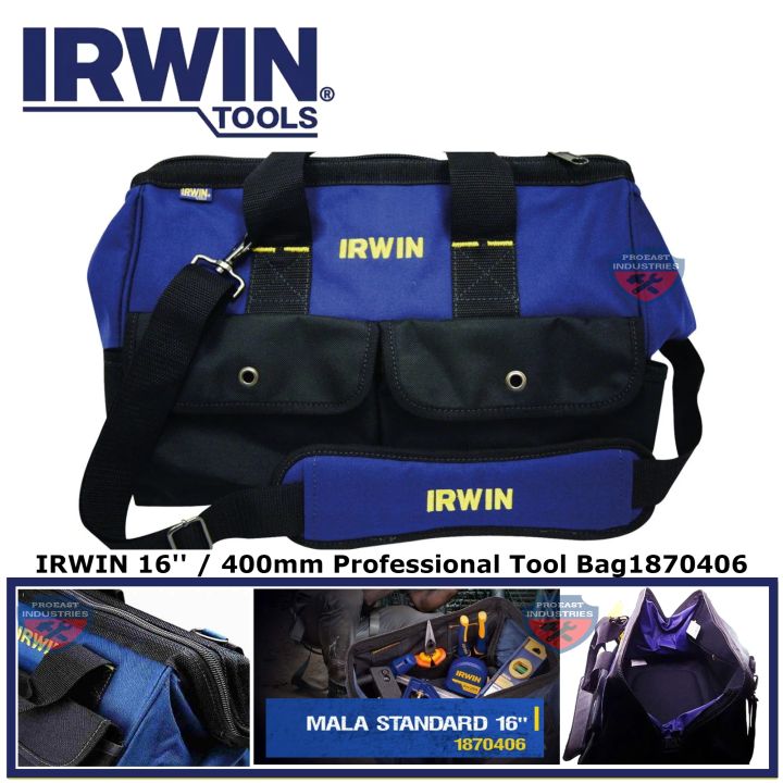 Irwin 1870406 16 400mm Professional Tool Bag Lazada