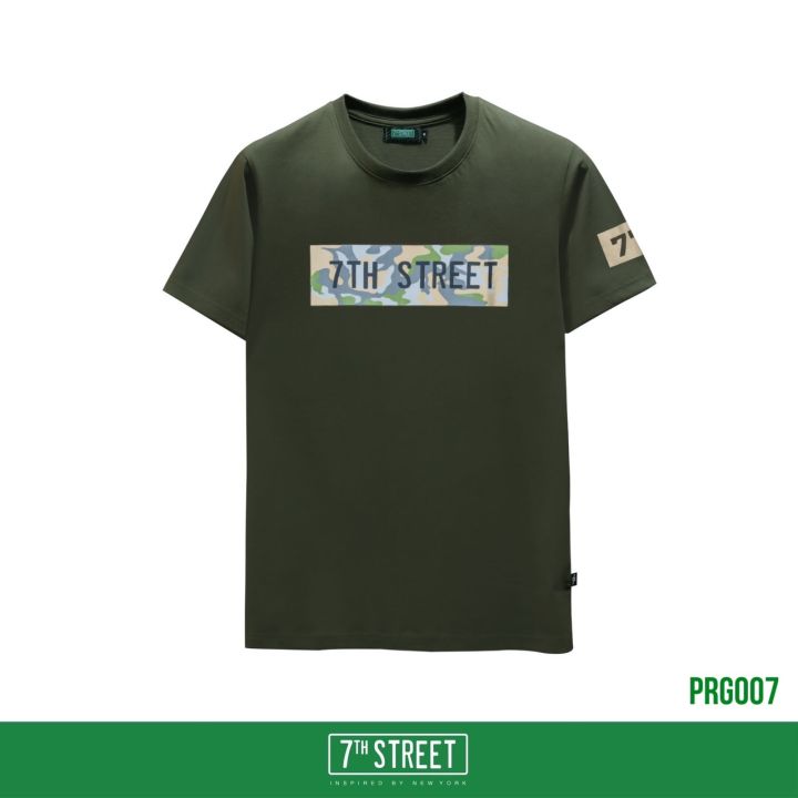 เสื้อยืด-7th-street-ของแท้-รุ่น-prg007-t-shirt-cotton100