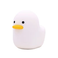 Penguin Silicone Touch Sensor Night Light Timing USB Charging LED Night Lamp Bedroom For Children Baby Girl Christmas Gift