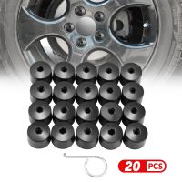 【CW】 20pcs Tyre Cover Cap Hub Screw Protection Dust Proof Protector