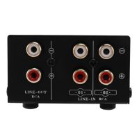 2 In 1 Out หรือ1 In 2 Out Audio Source Signal Selector, Switcher,ลำโพง,แหล่งเสียง,Switcher,อินเทอร์เฟซ RCA,Lossess