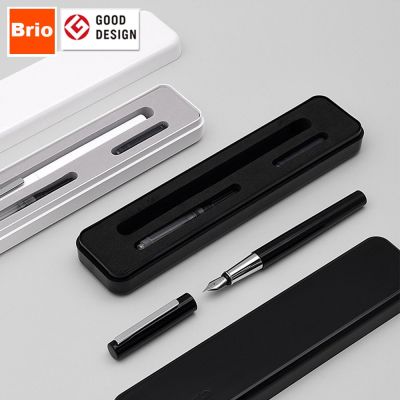 ZZOOI YOUPIN BRIO Fountain Pen 0.3mm EF Nib stainless steel Metal Inking Pen for Writing Signing Pen