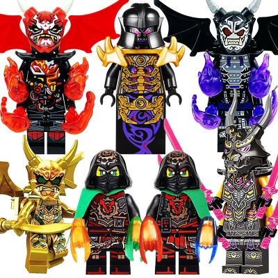 Domestic Space-Time Twins Blade Of Time Lord Of Darkness Plus Mandu Small Doll Phantom Ninja Lego Figure Building Blocks 【AUG】