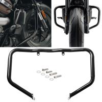 Motorcycle Light Black Iron Front Engine Guard Crash Bar Protection Fit For Harley Sportster S RH1250S 2021-2023 2022