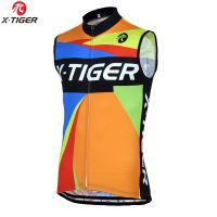 X-Tiger เสื้อกั๊กนักปั่นจักรยานฤดูร้อน100% โพลีเอสเตอร์ MTB เสื้อผ้าปั่นจักรยาน Ropa Maillot Ciclismo ชุดปั่นจักรยานแขนกุดชุดใส่ปั่นจักยาน