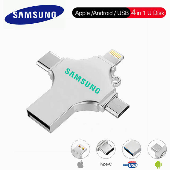 SAMSUNG PenDrive 512GB 1TB OTG Usb Flash Drive for IPhone IPad Android