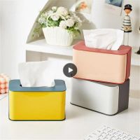 Ins Toilet Paper Box Pc Household Use Tissue Box Coffee Table Decoration Desktop Napkin Holder Kitchen Storage Box Large Nordic Tissue Holders