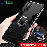 สำหรับ Realme 6 7 7i 8 Pro X7เคสโทรศัพท์,ซิลิโคน TPU และ Hard PC ฝาครอบแม่เหล็กหมุนแหวนเคสกันกระแทก