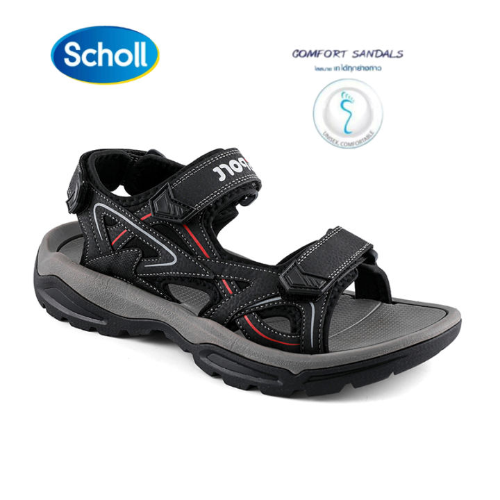 scholl-รองเท้าสกอลล์-sports-sandals-แบบรัดส้น-รุ่น-napolien-เวลโคร-mens-sandals-รองเท้าผู้ชายเท้าใหญ่