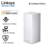 Linksys Velop AX4200 Tri-Band WiFi 6 Mesh System ( Pack 1-3 ) รองรับ Apple HomeKit-Enabled Wi-Fi Router รับประกัน 3ปี