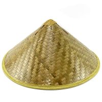 Adult Deluxe Coolie Hat, Bamboo, Oriental Hat, Unisex