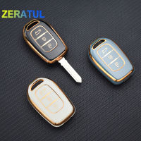 TPU Shell Fob สำหรับ Renault Kwid Traffic Symbol สำหรับ Dacia Sandero Logan Duster รถ Remote Key Case Key Protector ผู้ถือ