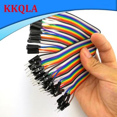 QKKQLA 10cm 20CM 30CM 40 Pin Jumper Line Wire Female to Male Jumper Wire Eclectic Cable Cord for DIY