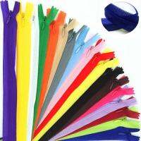 10 pieces 3 28-60 cm (11/12/14/16 / 18/20/24 inch) nylon invisible soft tulle coil zipper sewing (color please choose)