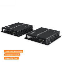 น้ำตกขยาย HDM ผ่าน IP 300ม. สายเคเบิลเครือข่ายแลนอีเทอร์เน็ต RJ45เครื่องส่งและเครื่องรับสัญญาณวิดีโอแบบ Muitlpoint