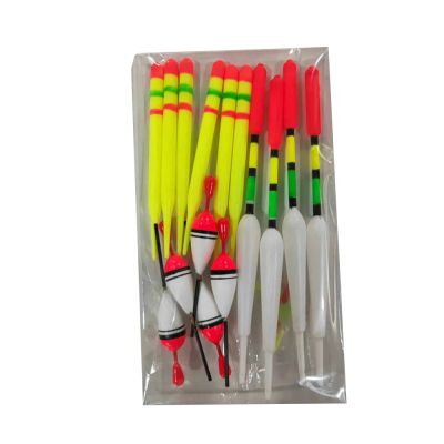 【YF】❀✽►  15pcs/set carp float/ ice float / used for a variety of freshwater fish and sea fishing with accessories rubber