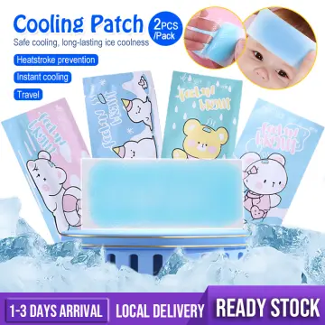 Cooling Patch Baby Fever Down Plaster Lower Temperature Migraine Headache  Pad 