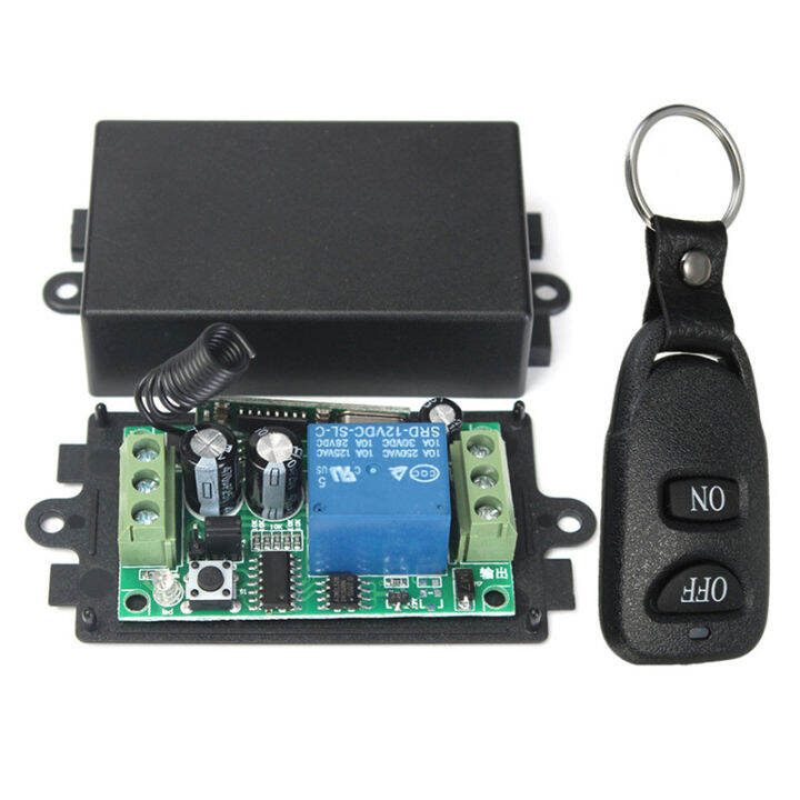 Dc 12V 10A 1Ch Wireless Remote Control Switch System Receiver