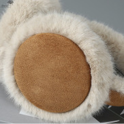 Amart Foldable Ear Warmer Earmuffs Soft & Warm Fluffy Plush Faux Fur Cosy