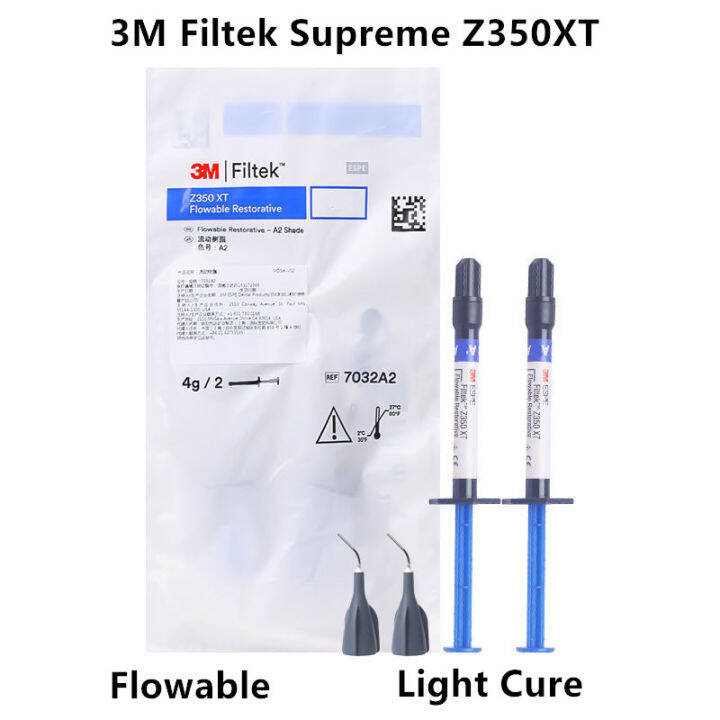 Dental Flowable Composite Light Cure Flow Resin 2 Kit 3M ESPE Filtek