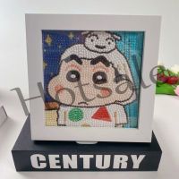 【hot sale】 ♈ B02 Crayon Shin-Chan Diamond Painting Handmade diy Homemade Full Cartoon Children Educational Toys Gift For Girlfriends Bedroom