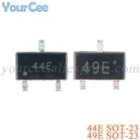 100Pcs SMD 44E 49E SOT 23 Hall Effect Sensor Switch SMD Hall Element Sensor Switch Brushless Electric Motor