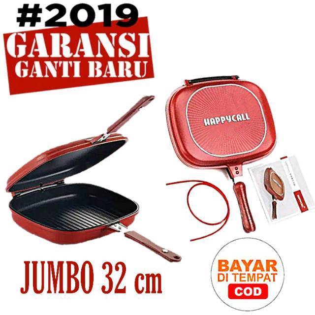 Jual Happy Call Double Pan Jumbo 32cm happycall double Pan Bolak