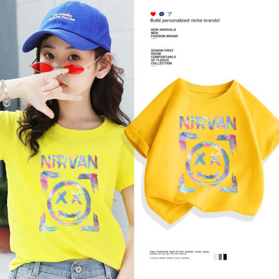 NEW summer เสื้อยืดน่ารักสมวัยสดใสใส่สบายมาก สำหรับเด็กชาย-เด็กหญิงH235