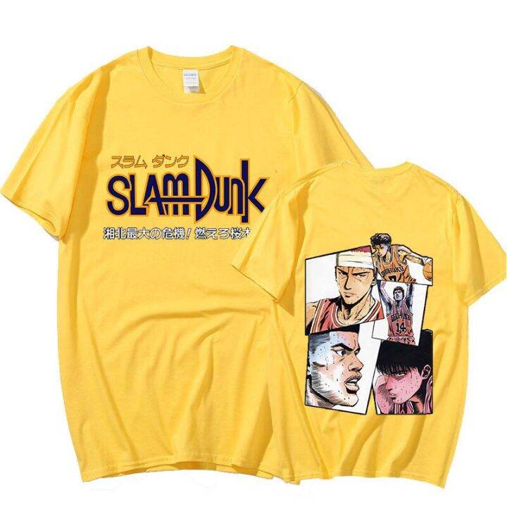 ข้อเสนอพิเศษ-tshirt-เสื้อเบลาส์-2022-ใหม่ญี่ปุ่นแฟชั่นอะนิเมะ-slam-dunk-เสื้อยืดผู้ชายผู้หญิงฤดูร้อนด้านบนฮิปฮอปแขนสั้นชายท็อปส์ซูสตรs-5xl
