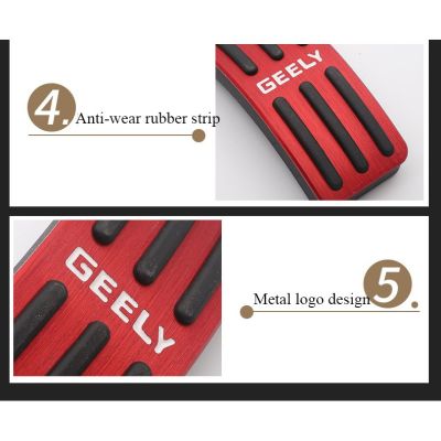 PROTON X50 Geely Sport Auto Pedal Aluminum Steel Gas Accelerator ke Car Accessories