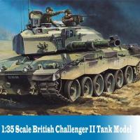 โมเดลรถถัง1:35แบบอังกฤษชุดประกอบโมเดล II Tank สร้างเครื่องบินแบบ00308 DIY