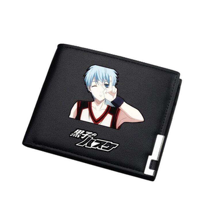 layor-wallet-อะนิเมะ-kuroko-39-s-บาสเก็ตบอล-kuroko-tetsuya-cos-ผู้ชายเด็กผู้ชายกระเป๋าสตางค์ใบสั้นกระดุมกระเป๋ายาวที่ใส่บัตรประชาชนการ์ตูนผู้หญิง