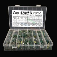 24Value Capacitor Kit 16V 25v 35V 50V 22uf 0.1uf 0.22uf 220uf 100uf 1000uf 2200uf 3300uf Aluminum Electrolytic Capacitor 420pcs Electrical Circuitry P