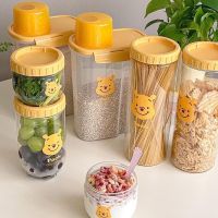 DiaryTools - Winnie the Pooh Pocket Storage Interlock ชุดภาชนะสูญญากาศ (6 ชิ้น)