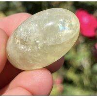 Lemon Yellow Quartz Tumbles Palm Stones ~ Natural Genuine Crystals