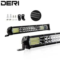 【CW】 Lights Bar 10 Inch Flood Beam Barra Lada Atv Niva Truck Boat Car Fog Lamp 12V 24V