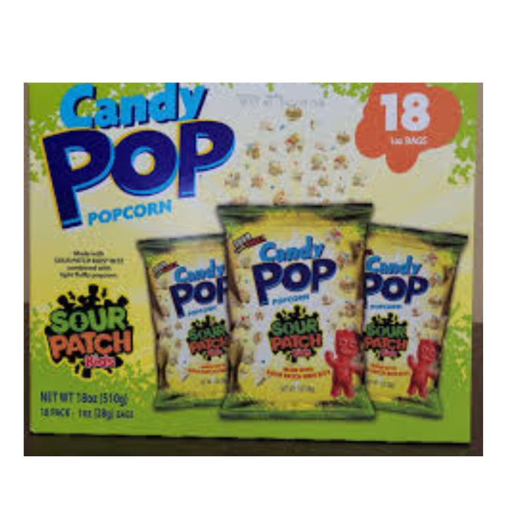 Candy Pop Popcorn Sour Patch 18x28G Lazada PH