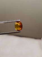 J196 บุษลาคัมบางกะจะ สีน้ำโขงไฟดี หายาก หนัก 2.8 Cts