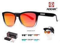 แว่นกันแดด KDEAM POLARIZED SUNGLASSES รุ่น KD0717 P 0717 ขนาด 54-18 139 mm. แว่นกันแดดผู้ชาย สีปรอทส้ม (ของแท้ 100%) DESIGN IN ITALY เลนส์โพลาไรซ์ตัดแสงสะท้อน พร้อมกล่องอุปกรณ์ครบเซ็ต ได้รับความนิยมอย่างมากในกลุ่มวัยรุ่น