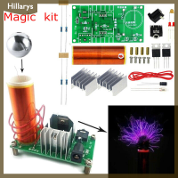 [Hillarys] DIY Kit MINI Tesla Coil ลำโพงพลาสม่าชุดอุปกรณ์ดนตรีสนามอิเล็กทรอนิกส์ส่วนโครงการ