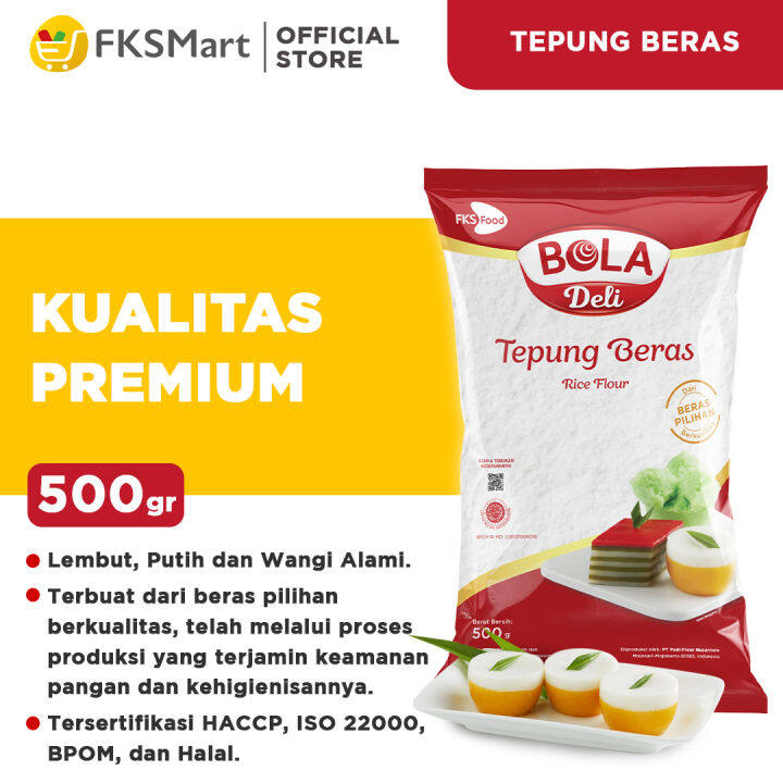 BOLA Deli Tepung Beras 500 Gr Lazada Indonesia