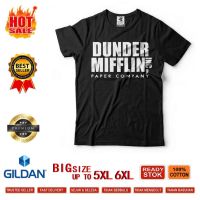 Chonghaijia Xs-4Xl-5Xl-6Xl เสื้อยืดพิมพ์ลาย Dunder Mifflin Inc P R สําหรับผู้ชาย  FYGR