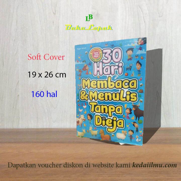 BUKU Belajar Baca Tulis ANAK TK PAUD 30 HARI MEMBACA & MENULIS TANPA ...