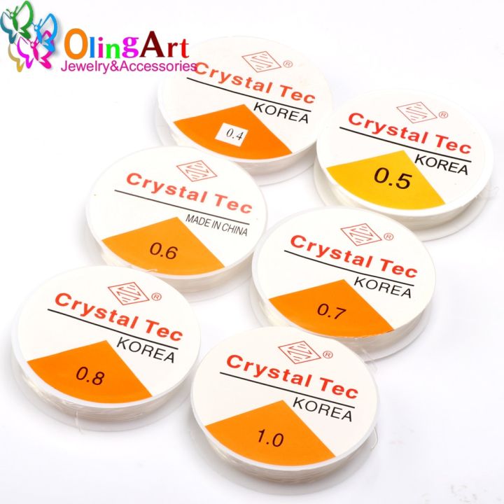 olingart-0-4-0-5-0-6-0-8-1-0mm-1-spool-of-crystal-clear-stretch-elastic-beading-wire-cord-string-thread-diy-jewelry-making